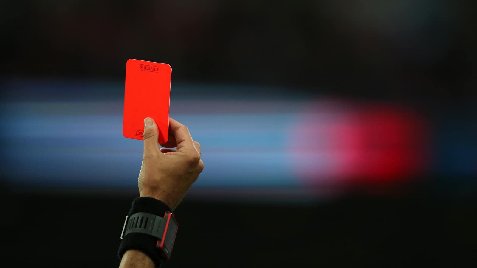 red card